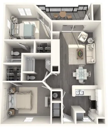$1,530 | 4580 Barclay Drive, Unit 412A, Dunwoody, GA 30338
