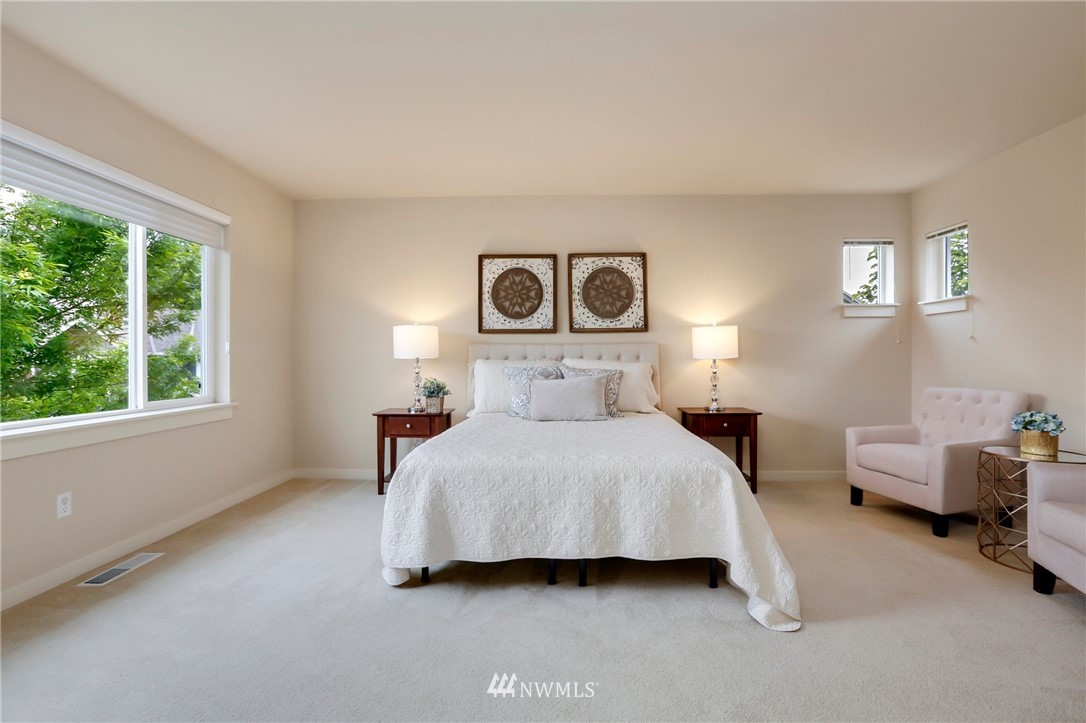 4014 167th Street Southeast Bothell, WA 98012 - Photo 23 of 39 a bedroom with a bed and a window