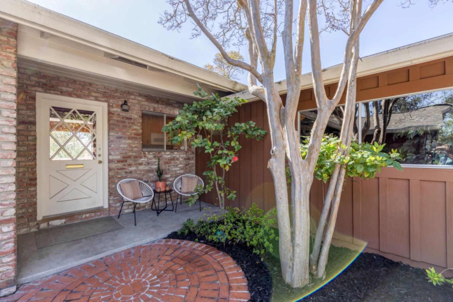 75 Simpson Drive Walnut Creek, CA 94596 - Photo 2 of 48 a view of a patio with table and chairs and potted plants