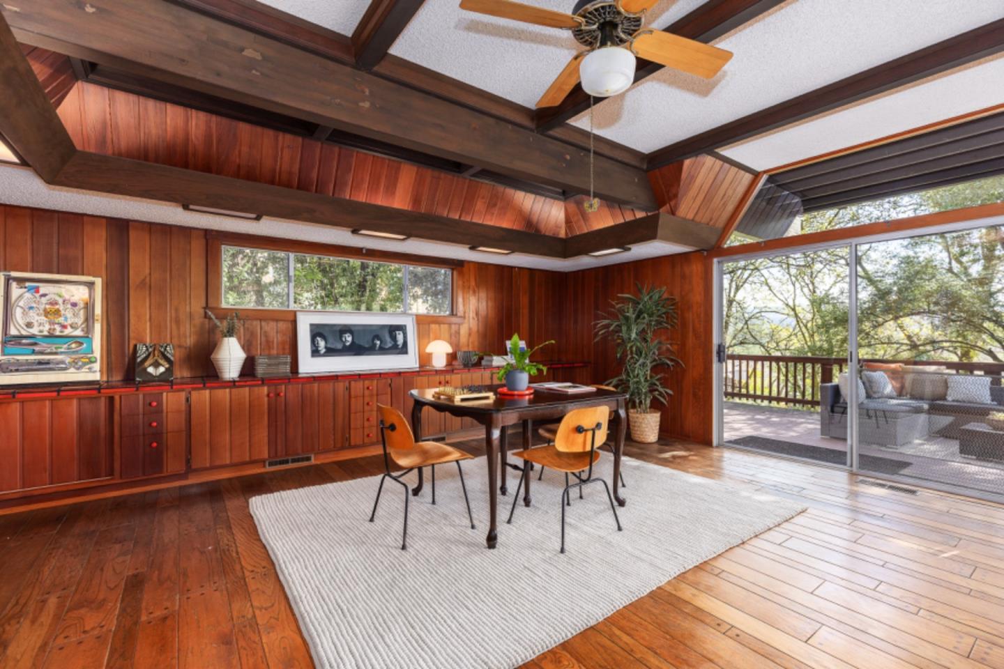 75 Simpson Drive Walnut Creek, CA 94596 - Photo 22 of 48 a dining room with wooden floor table and chairs