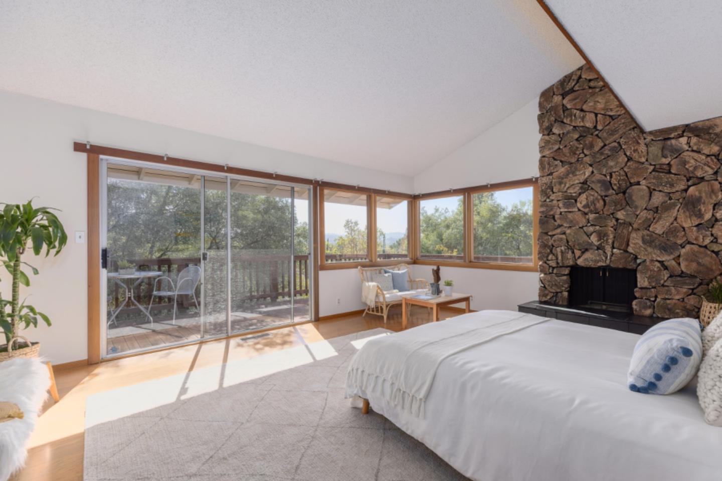 75 Simpson Drive Walnut Creek, CA 94596 - Photo 38 of 48 a bed room with a bed and a large window