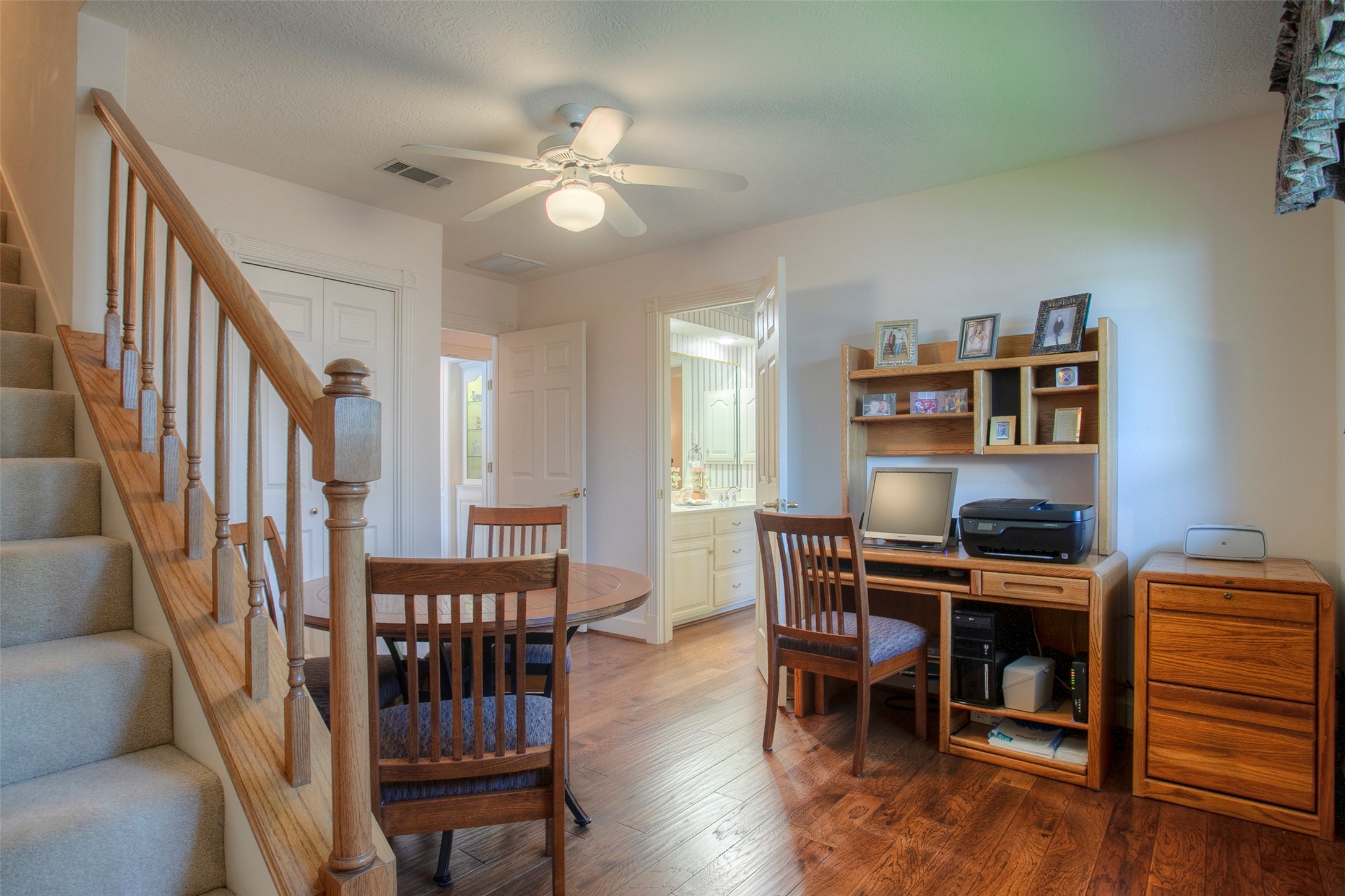 2008 Wickersham Drive Huntsville, TX 77340 - Photo 39 of 49 a view of a livingroom with furniture and wooden floor