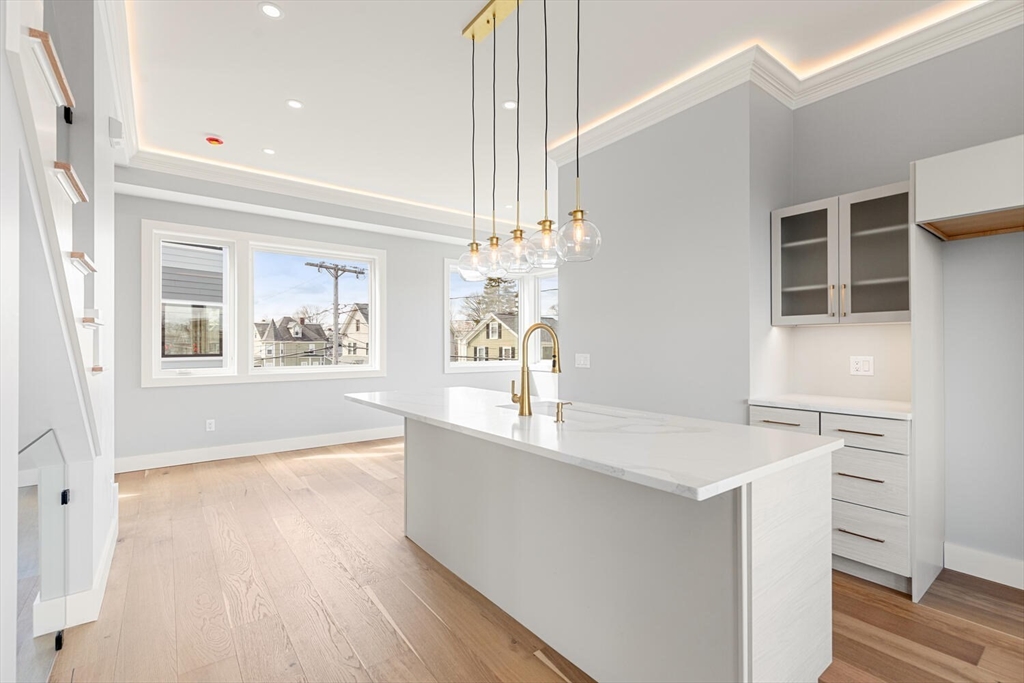 312 Newton Street, Unit 1A Waltham, MA 02453 - Photo 4 of 32 a view interior of the house and wooden floor