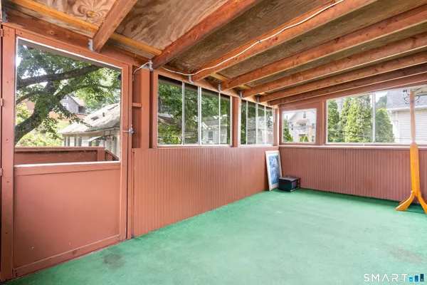 a view of outdoor space and porch