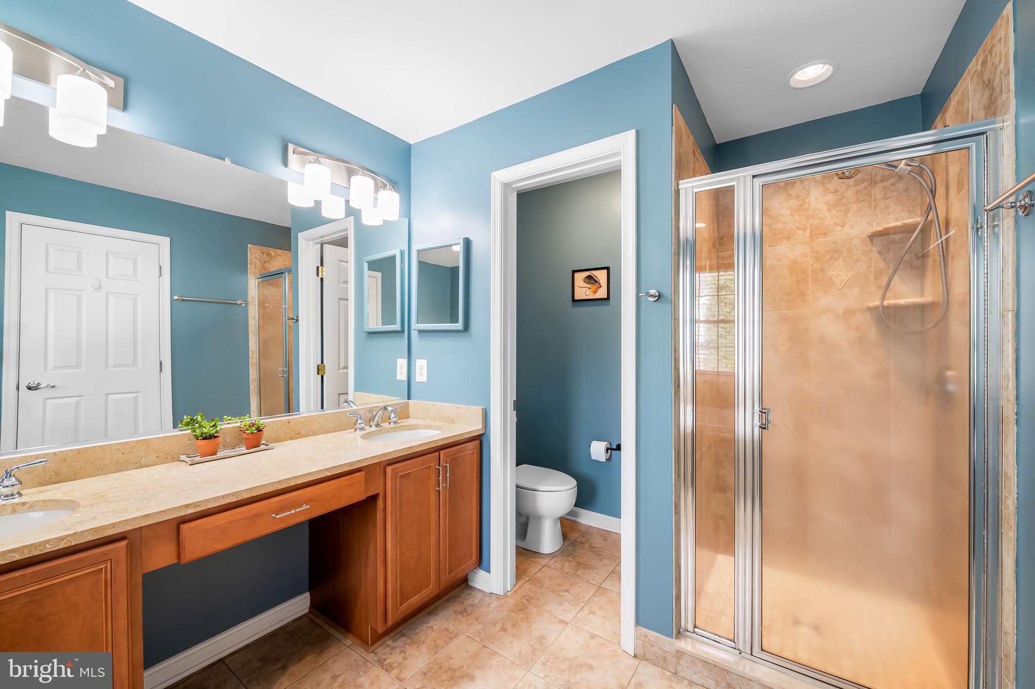 1671 Bay Head Road Annapolis, MD 21409 - Photo 29 of 56 Double sinks w/limestone vanity tops