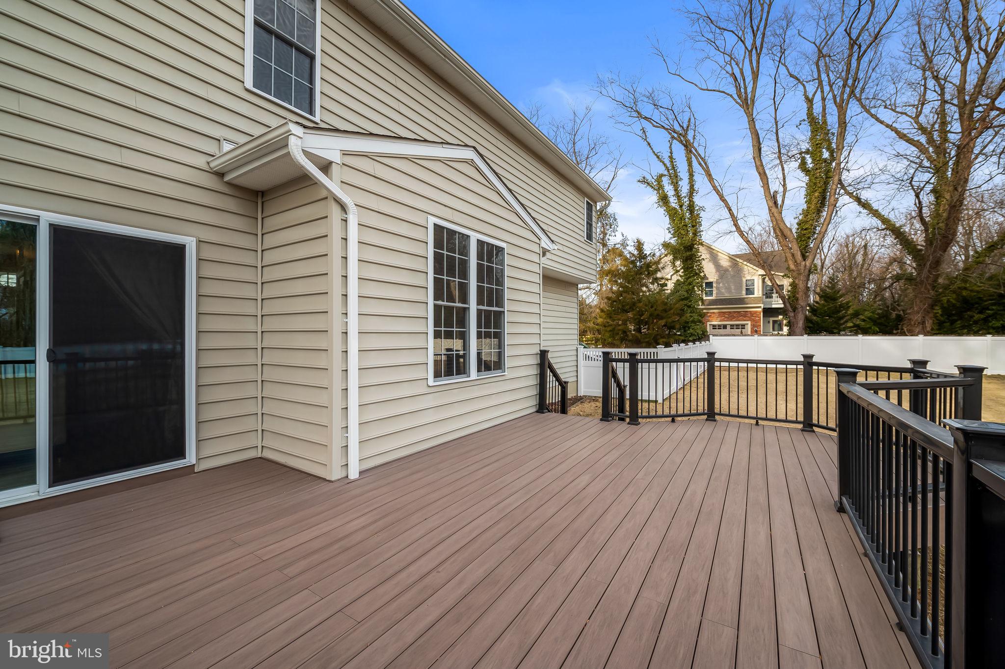 1671 Bay Head Road Annapolis, MD 21409 - Photo 46 of 56 Huge composite deck w/black railing system