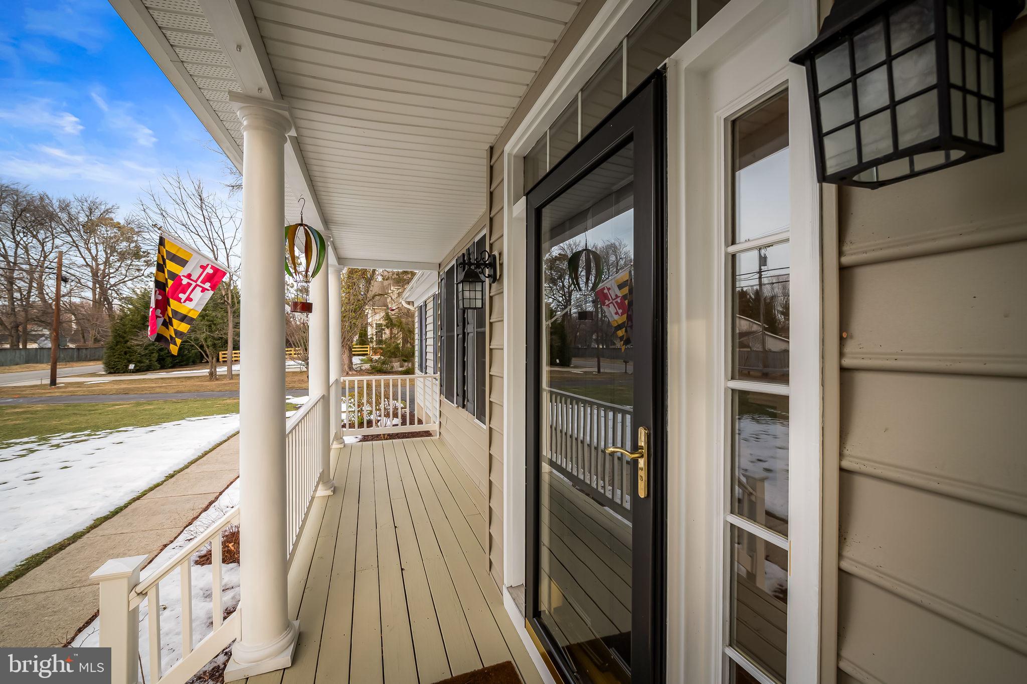 1671 Bay Head Road Annapolis, MD 21409 - Photo 6 of 56 Coffee on covered front porch