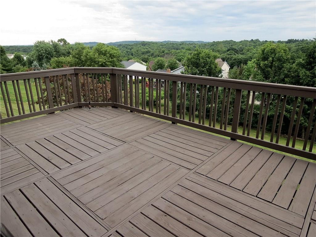 175 Cedar Ridge Drive Monaca, PA 15061 - Photo 21 of 25 An alfresco deck enjoys miles of views!