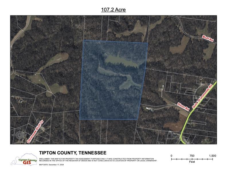 0 Dixon Road Millington, TN 38053 - Photo 13 of 14 Aerial view of property's location