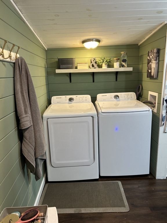 88 Hiland Road Charlton, MA 01507 - Photo 6 of 11 a utility room with dryer and washer