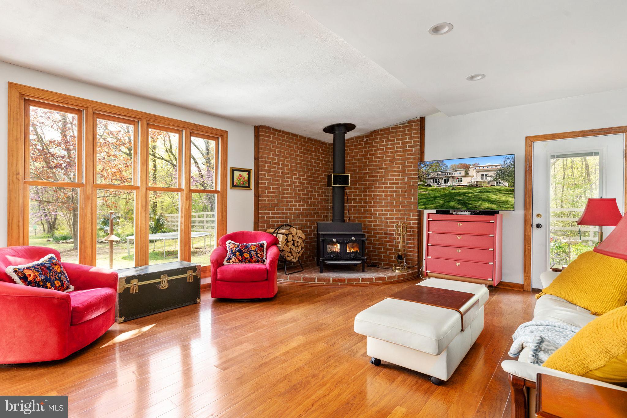 33611 Austin Grove Road Bluemont, VA 20135 - Photo 15 of 38 Great room with wood burning stove