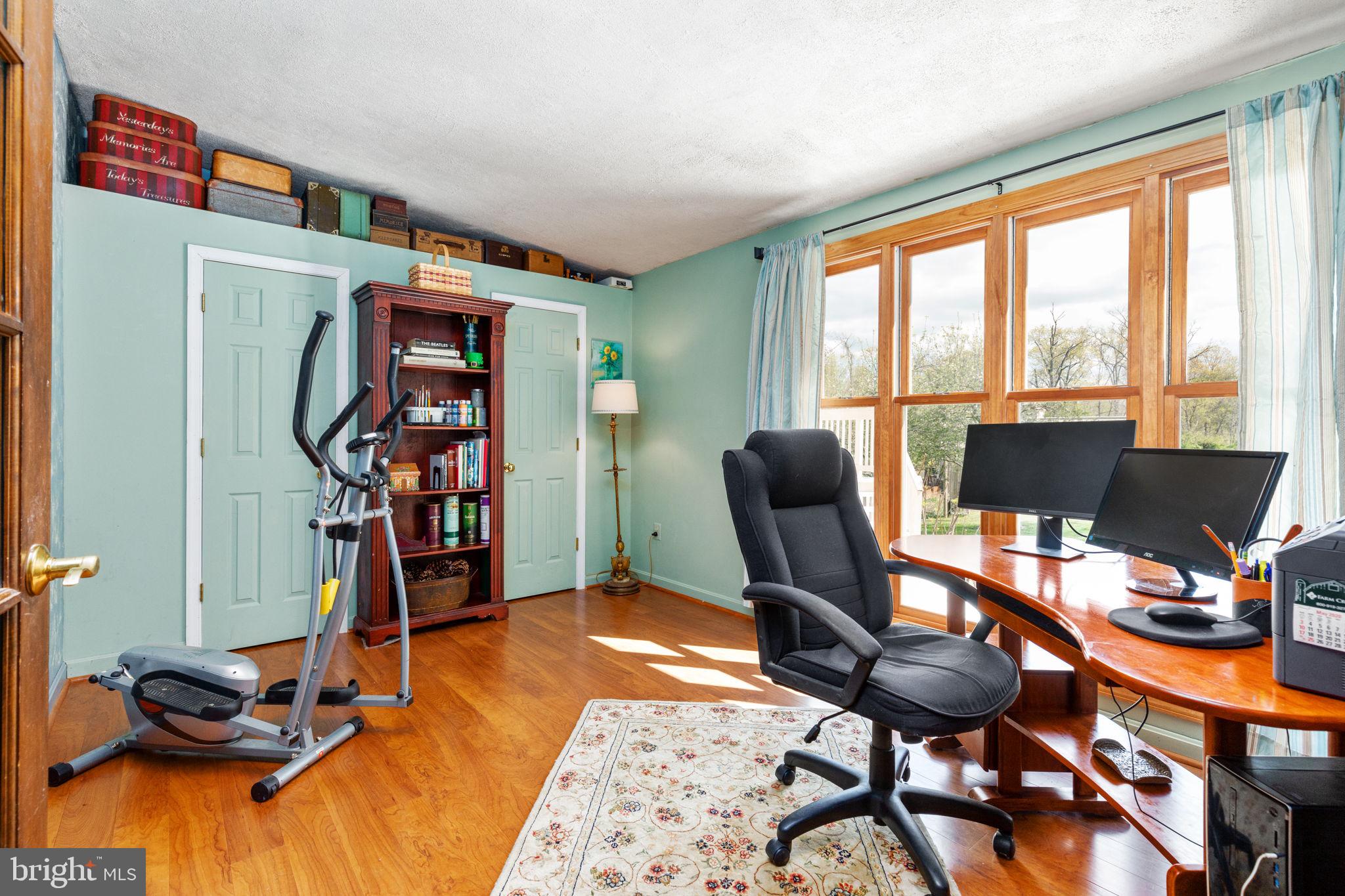 33611 Austin Grove Road Bluemont, VA 20135 - Photo 24 of 38 Main level office overlooks the backyard and pond
