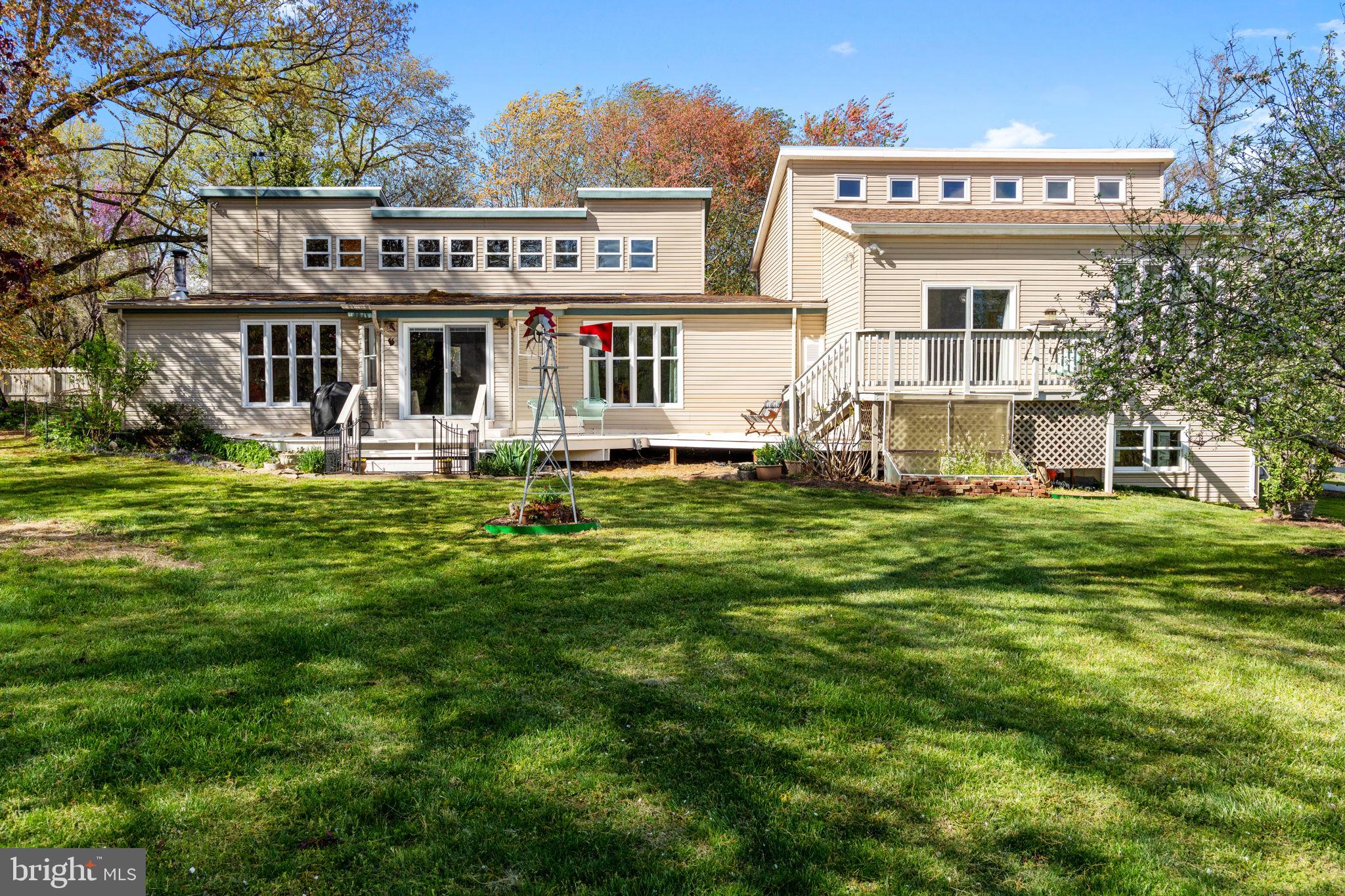 33611 Austin Grove Road Bluemont, VA 20135 - Photo 4 of 38 expansive deck with views of the pond
