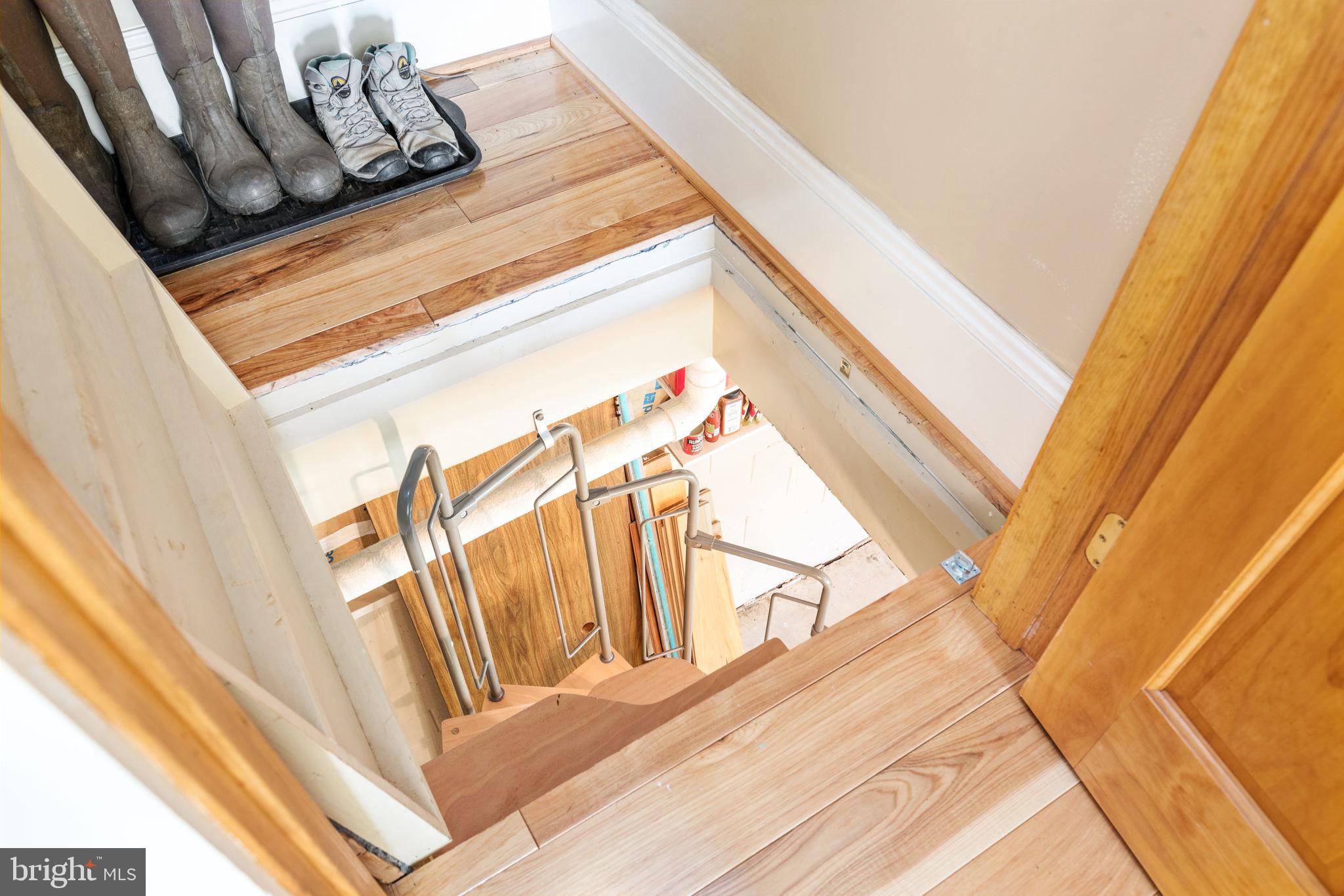 33611 Austin Grove Road Bluemont, VA 20135 - Photo 33 of 38 Spiral staircase to lower level