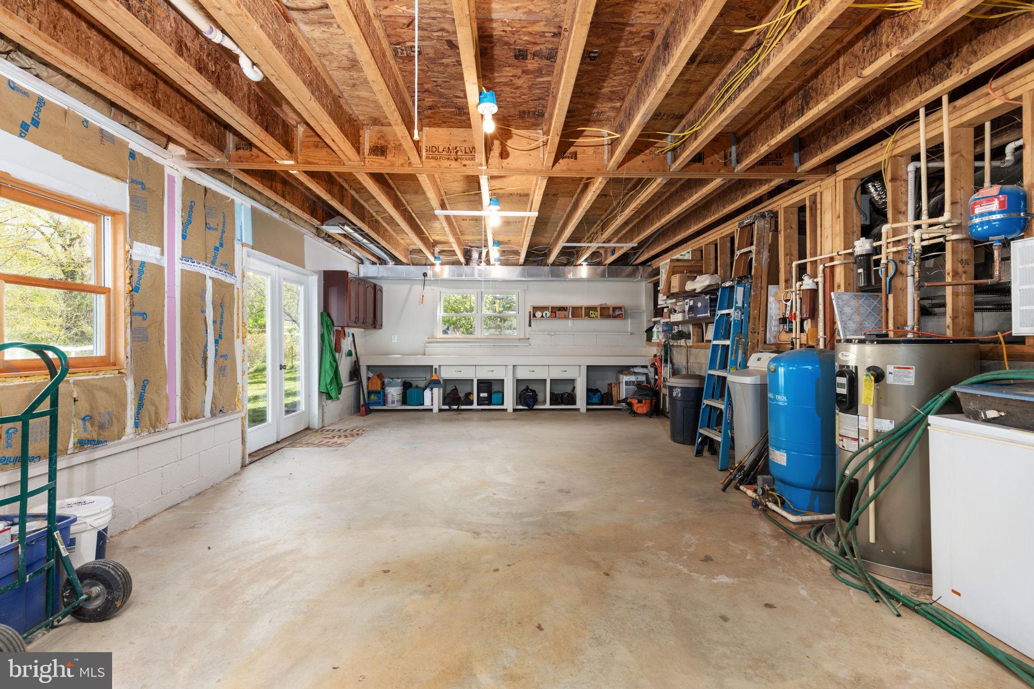 33611 Austin Grove Road Bluemont, VA 20135 - Photo 34 of 38 Lower level walkout unfinished space