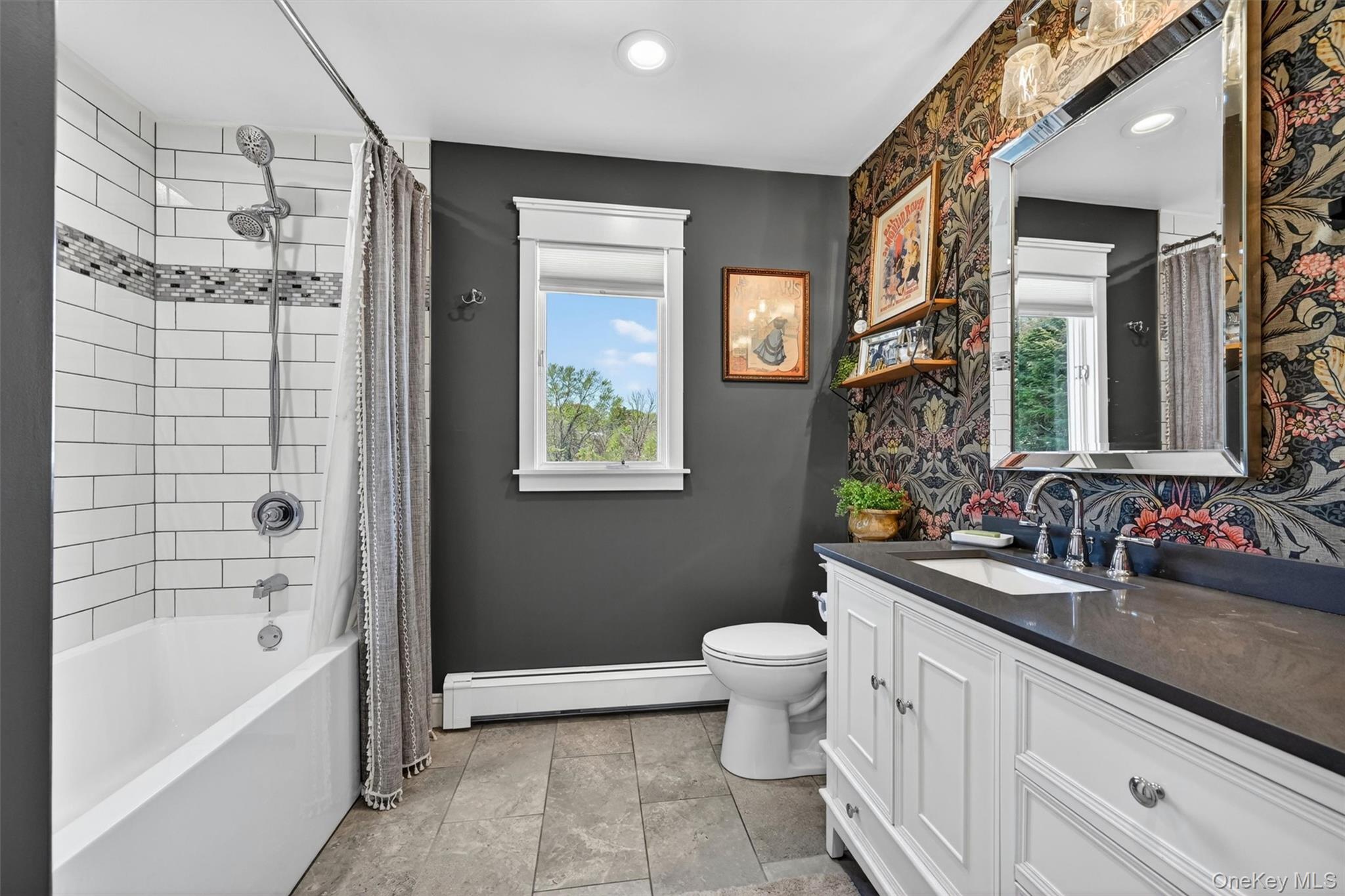 14 Ball Road Warwick, NY 10990 - Photo 23 of 37 a bathroom with a sink a toilet and shower