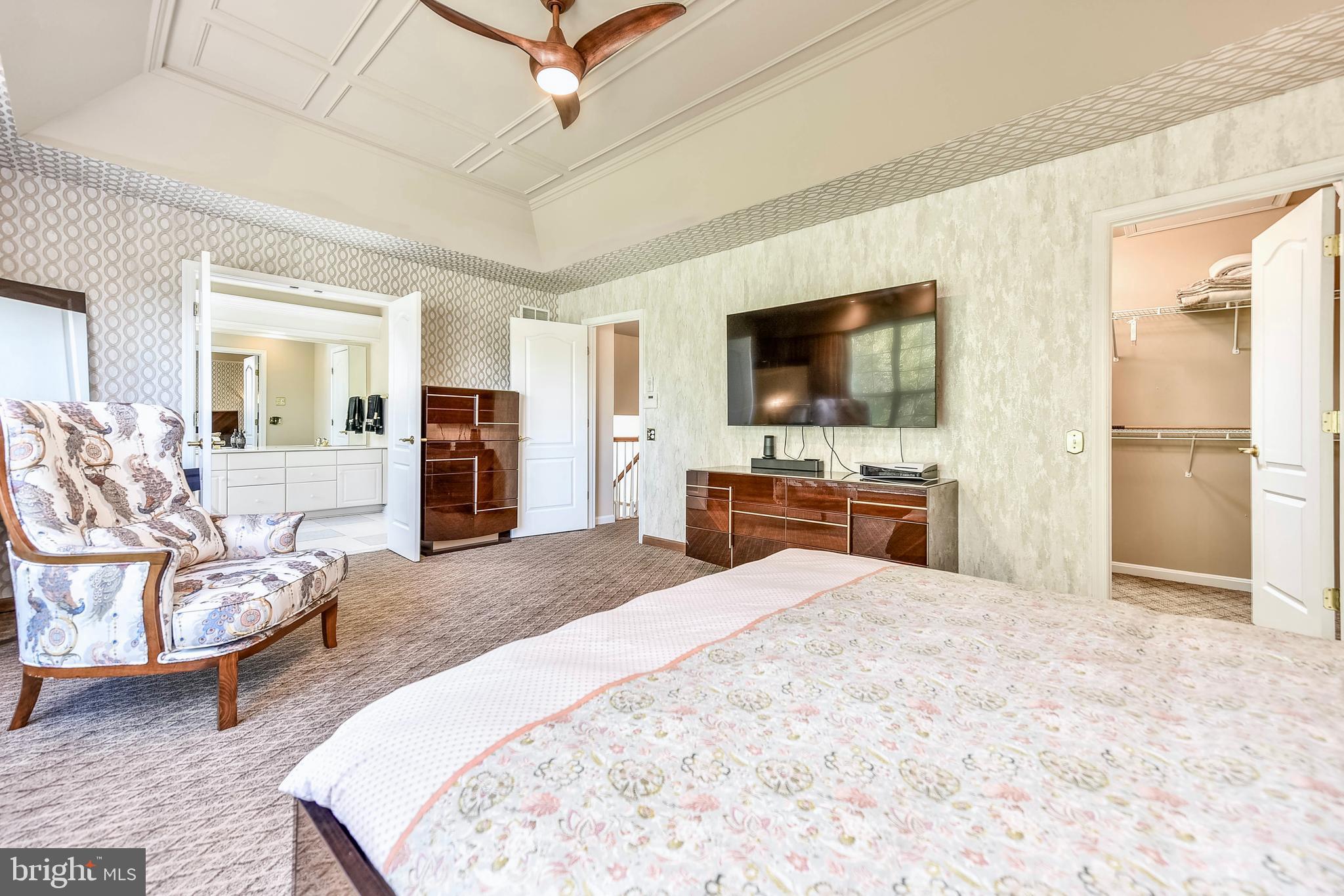 20870 Trinity Square Sterling, VA 20165 - Photo 19 of 36 SPACIOUS PRIMARY WITH TRAY CEILING