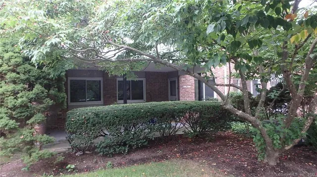 a view of a house with a tree