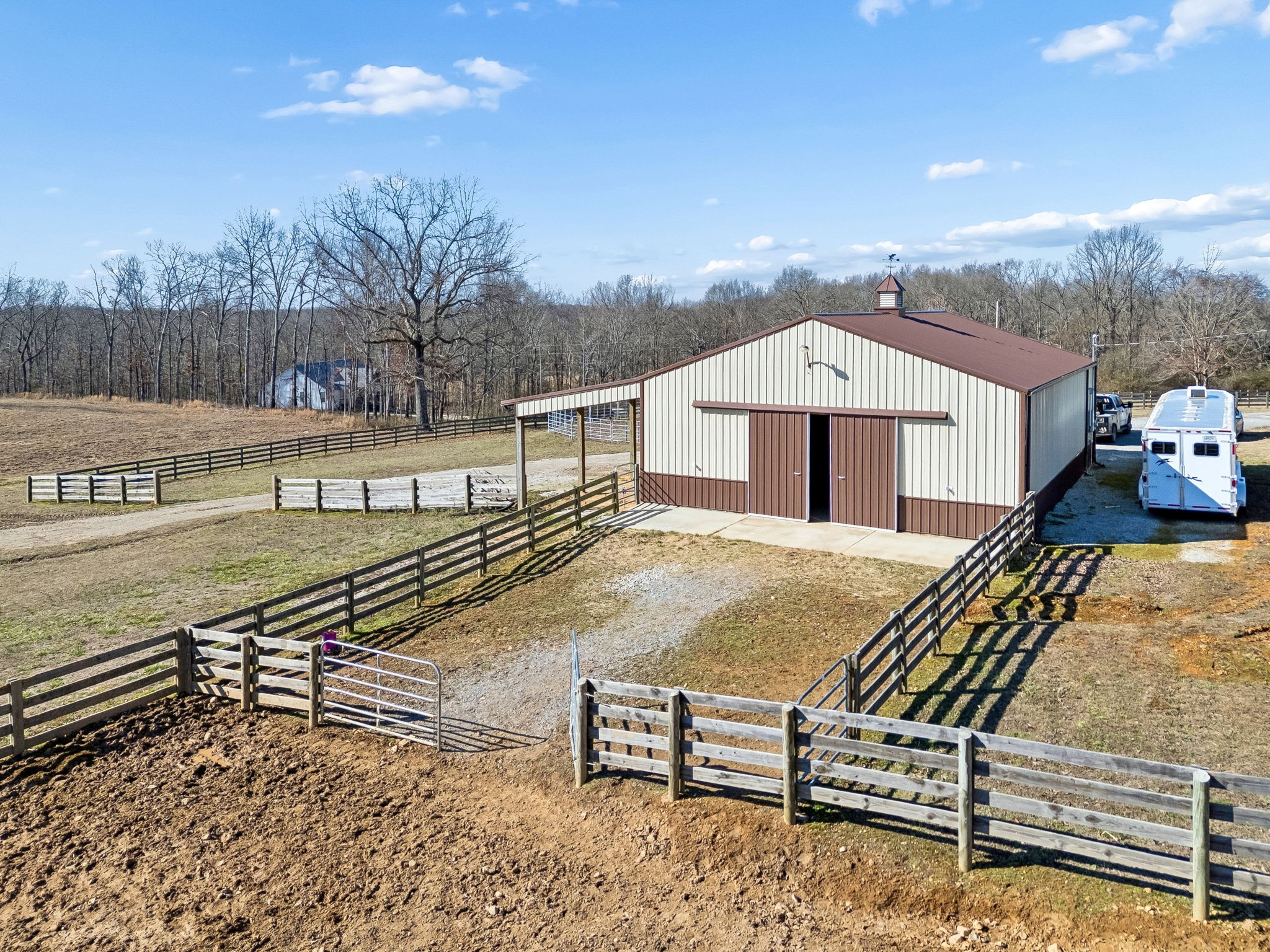 155 West Piney Road Dickson, TN 37055 - Photo 31 of 45 a view of a terrace with chairs