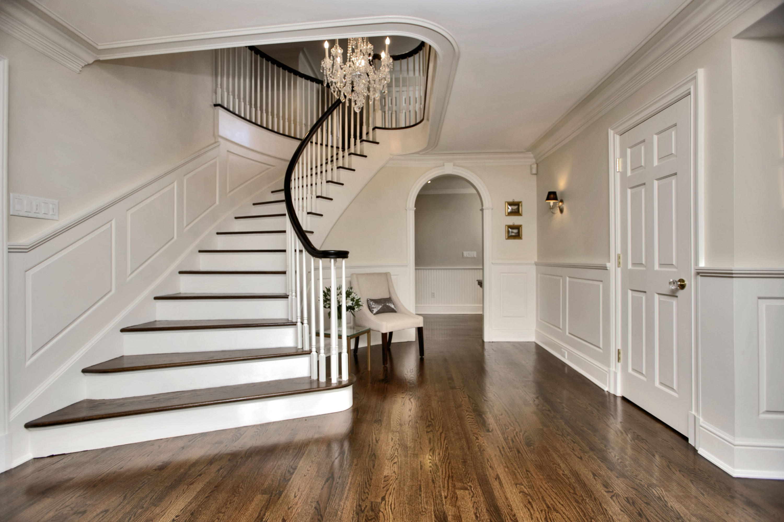 4 St Nicholas Road Darien, CT 06820 - Photo 5 of 15 a view of entryway with wooden floor