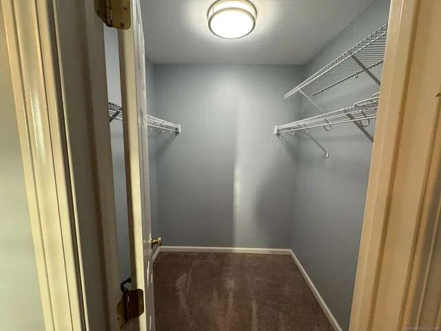 a view of walk in closet