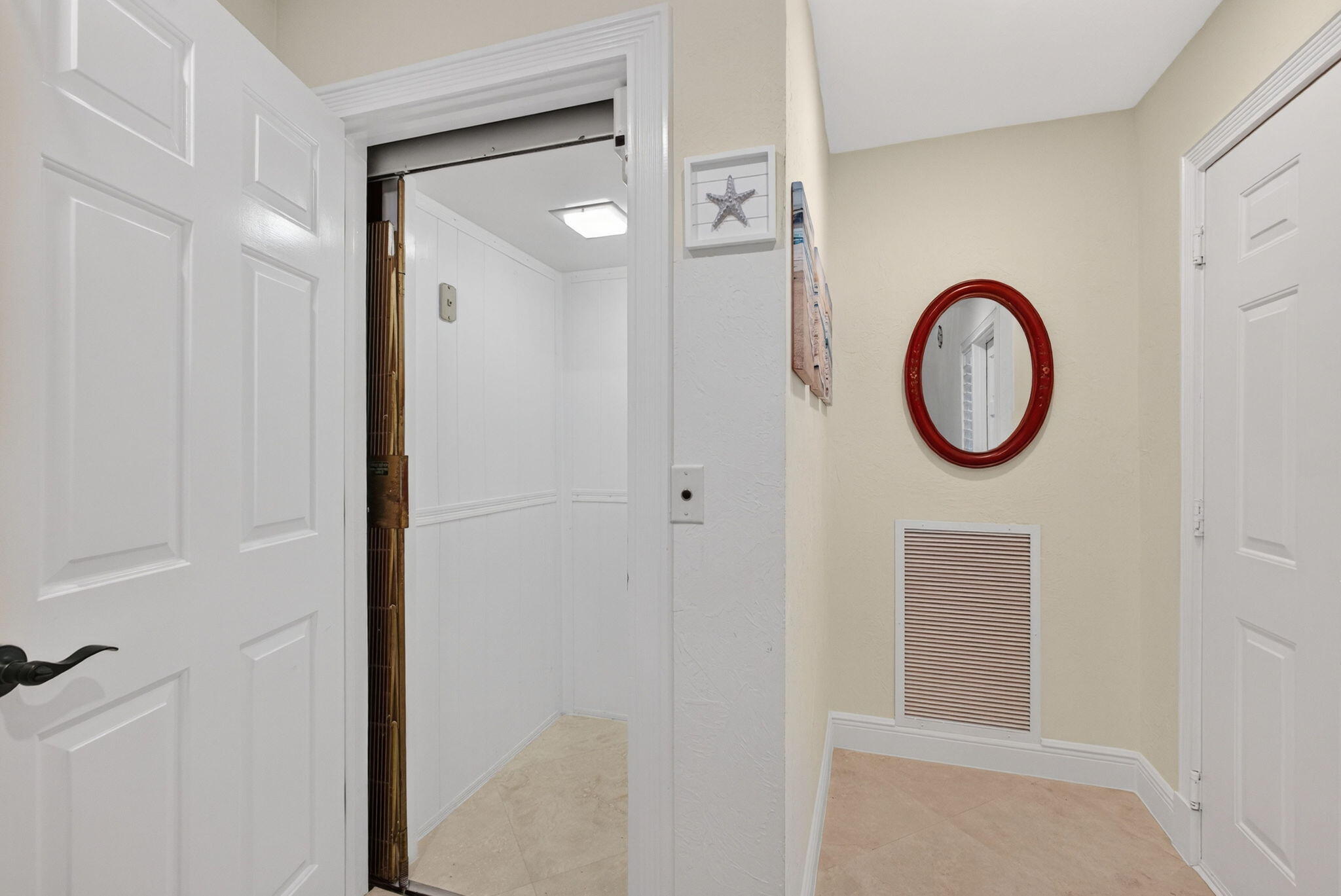 170 Celestial Way, Unit 35 Juno Beach, FL 33408 - Photo 12 of 53 a bathroom with a sink and a mirror