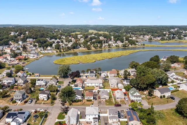 a view of city and ocean