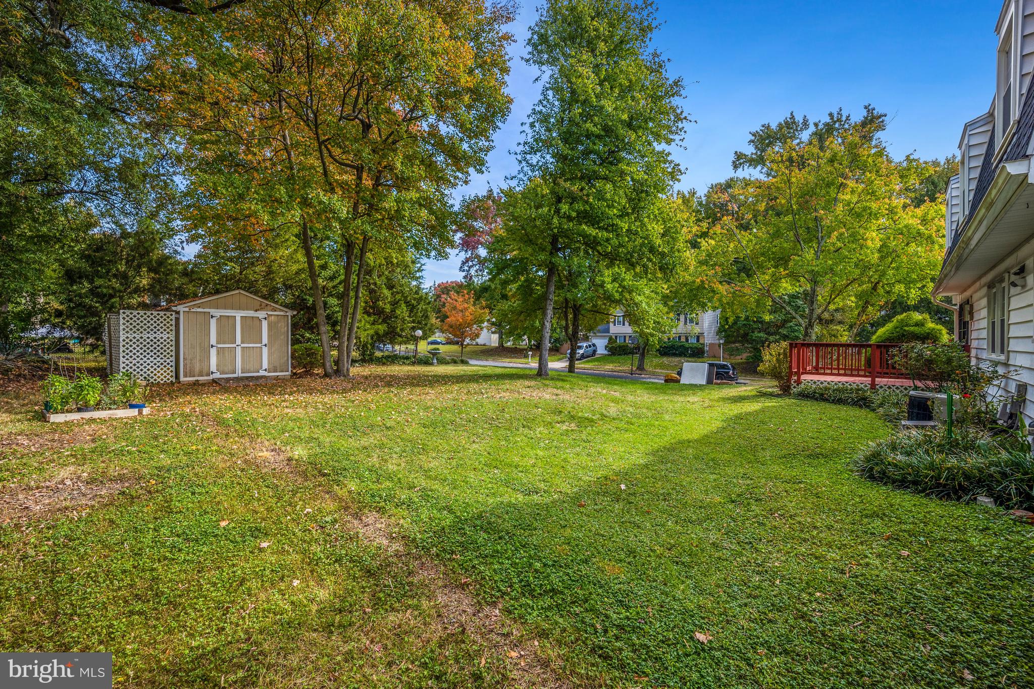 9110 Ivanhoe Road Fort Washington, MD 20744 - Photo 45 of 57 Large rear yard with shed