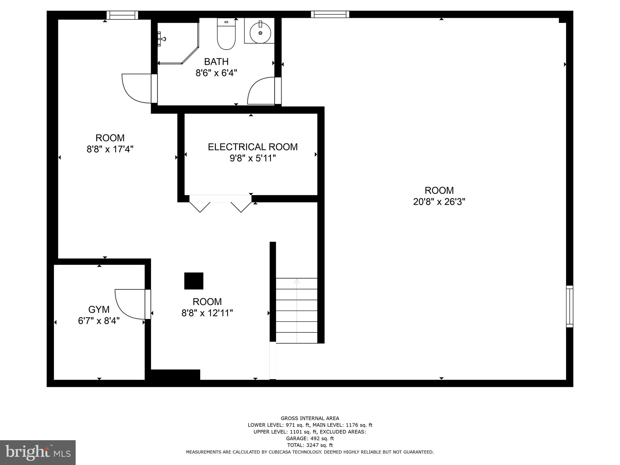 9110 Ivanhoe Road Fort Washington, MD 20744 - Photo 53 of 57 Floor Plan - Basement