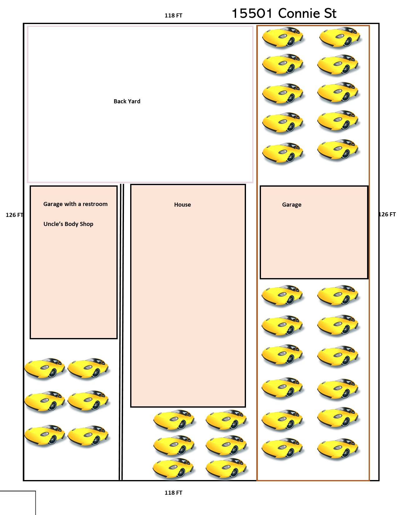 15501 Connie Street Austin, TX 78728 - Photo 26 of 26 View of floor plan / room layout