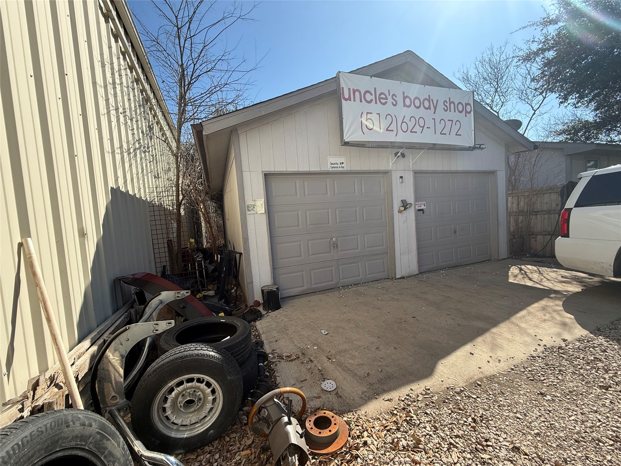 15501 Connie Street Austin, TX 78728 - Photo 6 of 26 View of garage