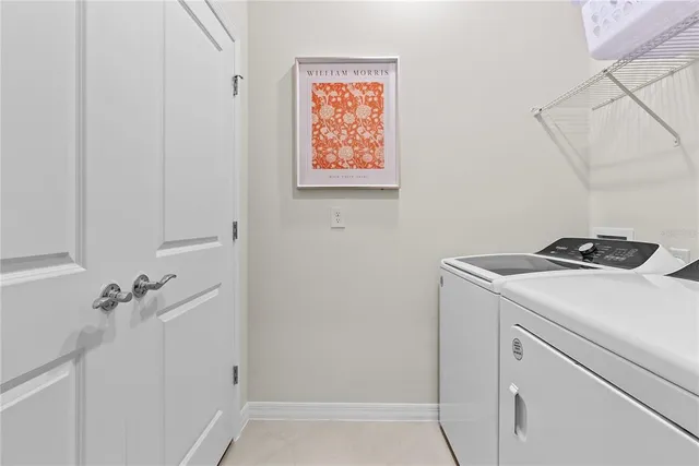 a view of room with flat screen tv