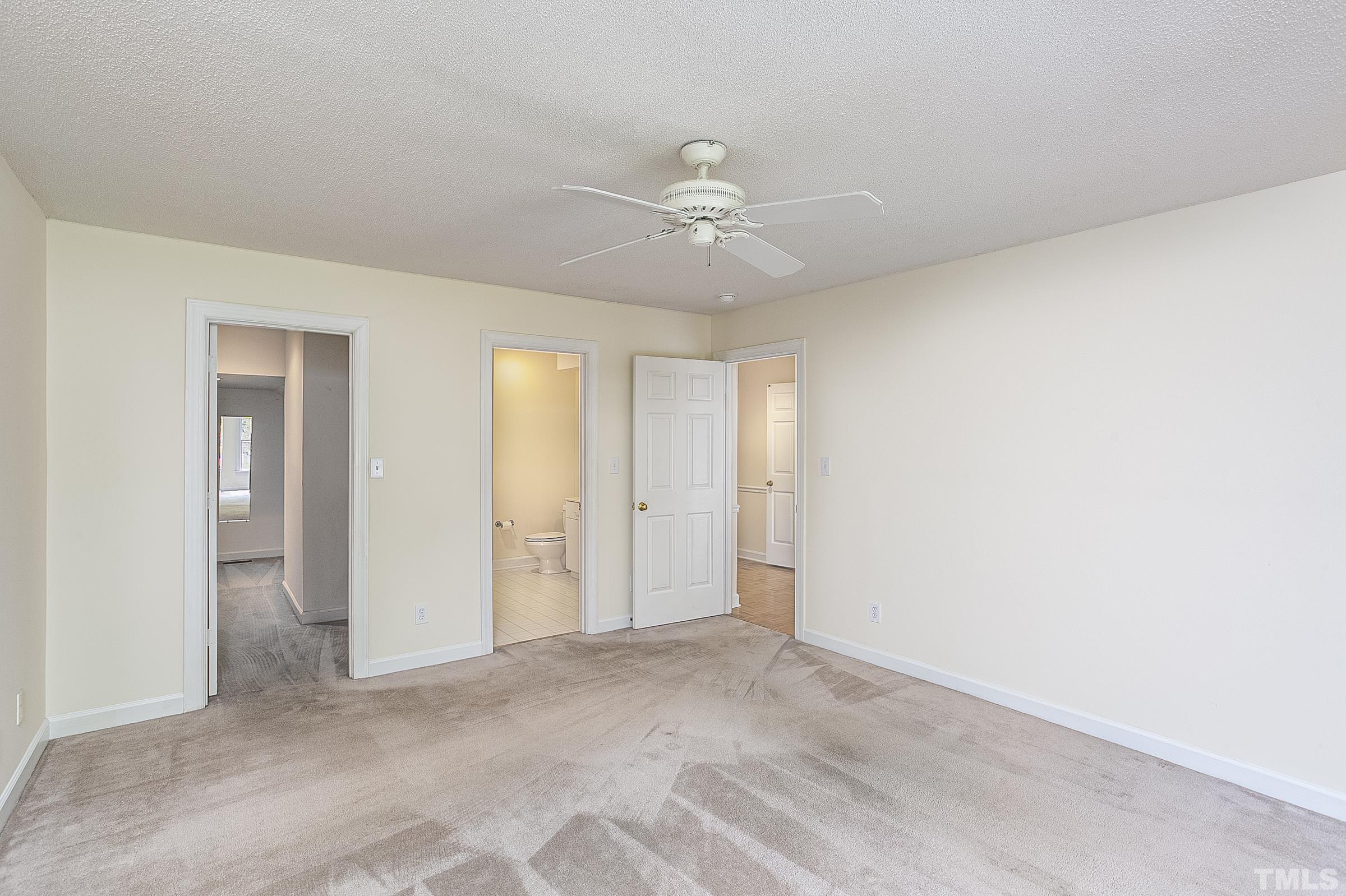 547 Weathersfield Pittsboro, NC 27312 - Photo 17 of 37 an empty room with fan and a ceiling fan