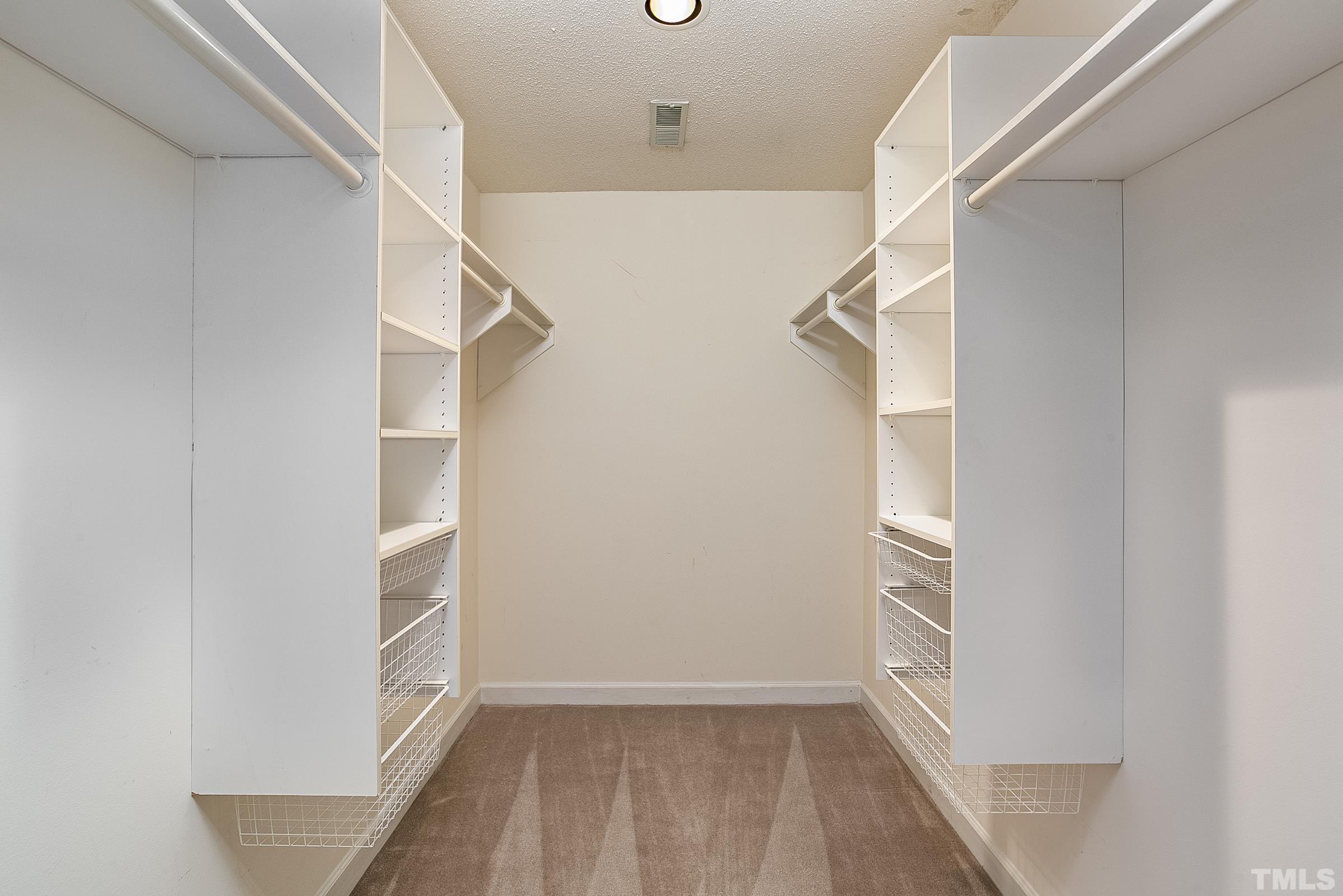 547 Weathersfield Pittsboro, NC 27312 - Photo 23 of 37 a view of an empty walk in closet
