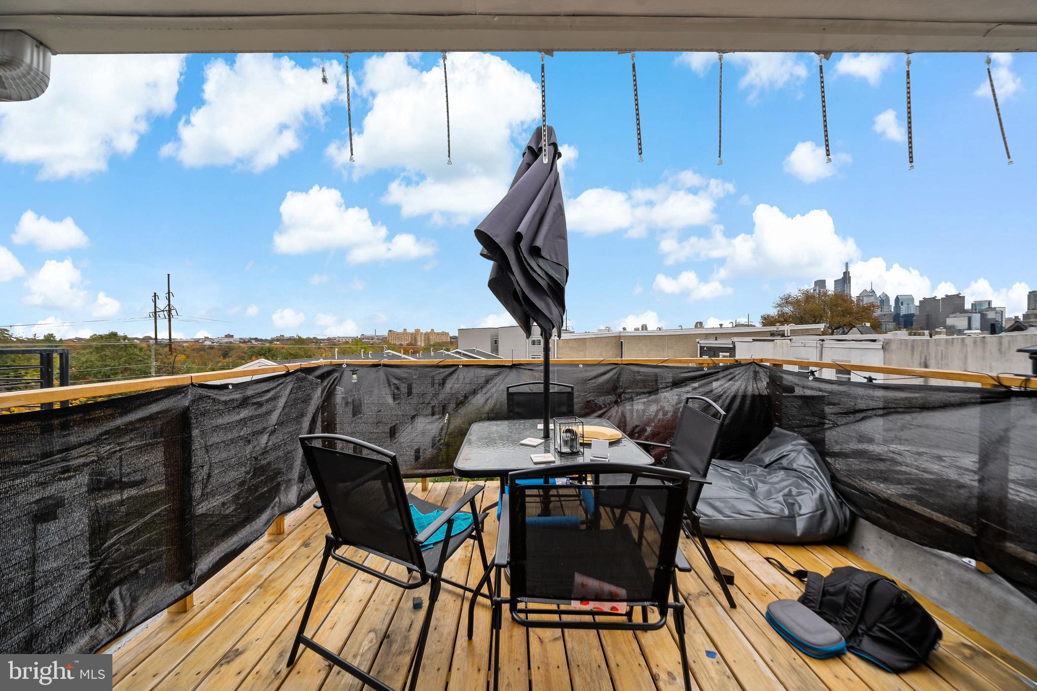 653 North 33rd Street Philadelphia, PA 19104 - Photo 28 of 28 a view of a balcony with furniture