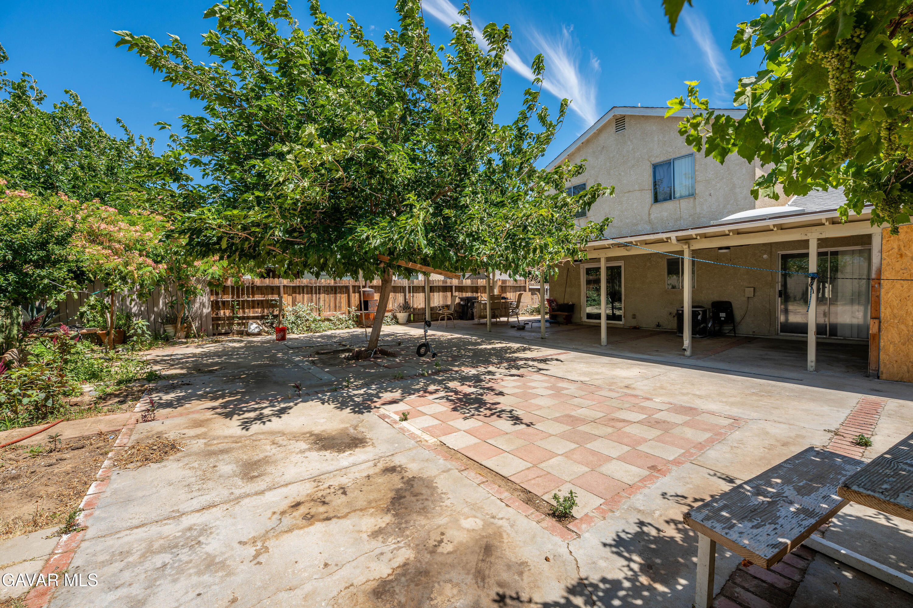 5009 East Ave R 11 Palmdale, CA 93552 - Photo 22 of 23 a view of a house with a yard