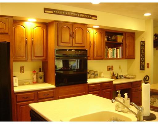 381 Lockwood Road Export, PA 15632 - Photo 9 of 18 Kitchen. THE FEATURES OF THE SPACIOUS KITCHEN INCLUDE RECESSED LIGHTING, CHERRY CABINETS AND LOTS OF COUNTER AND STORAGE SPACE.