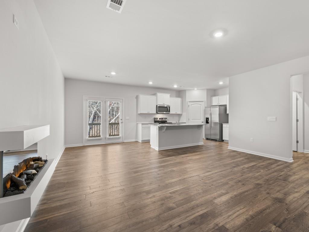 50 Rustin Ridge Dahlonega, GA 30533 - Photo 13 of 42 a view of kitchen with wooden floor