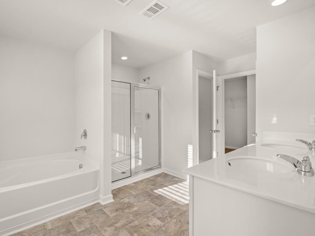 50 Rustin Ridge Dahlonega, GA 30533 - Photo 19 of 42 a bathroom with a bathtub and a sink