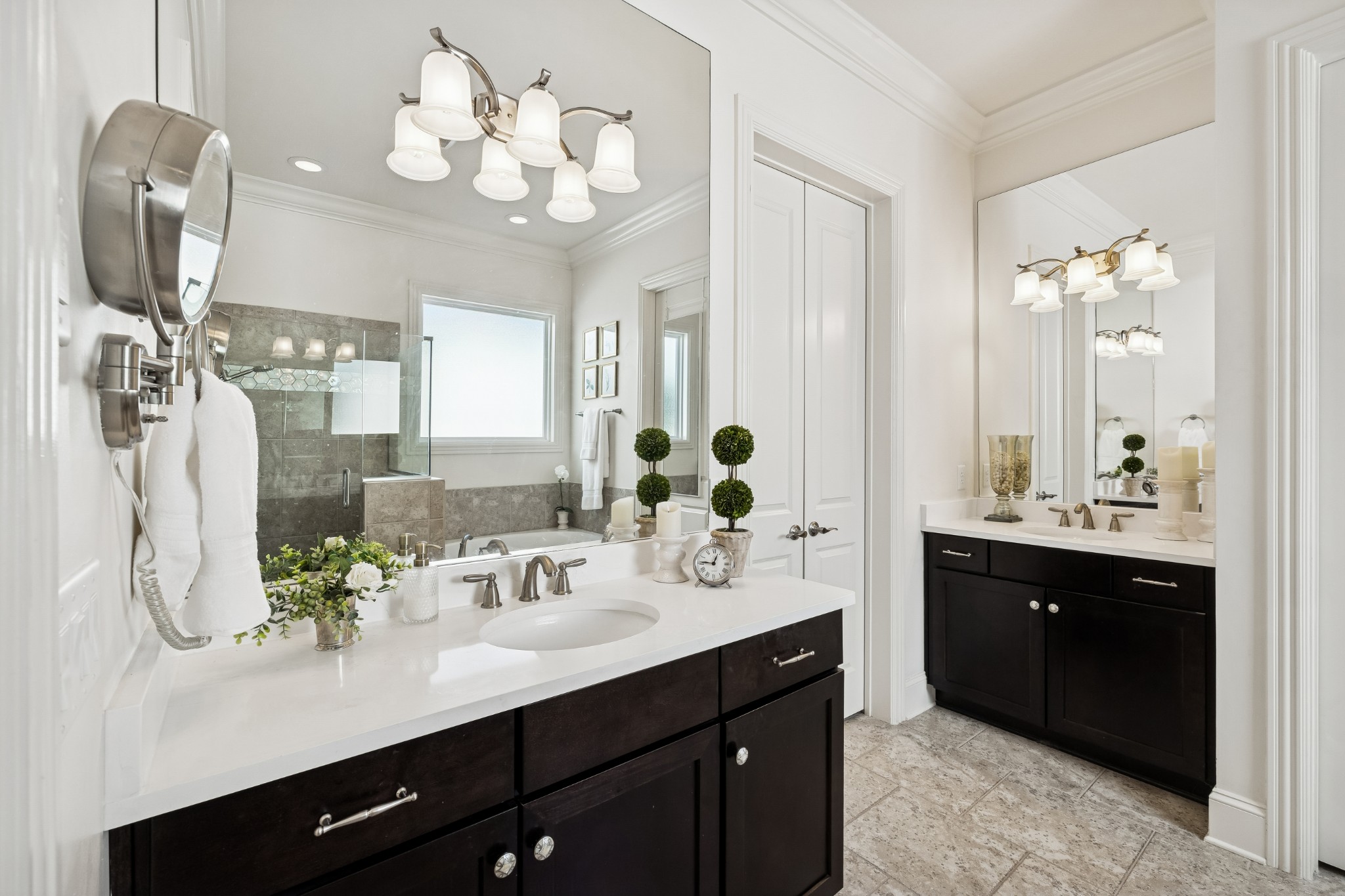 324 Fitzgerald Street Franklin, TN 37064 - Photo 13 of 28 a bathroom with a double vanity sink mirror and