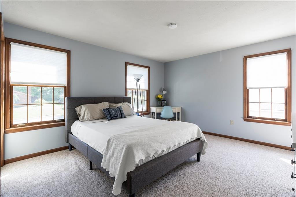 10514 Meinert Road Wexford, PA 15090 - Photo 17 of 20 Bedroom 2 offers loads of natural light, new windows and carpet.