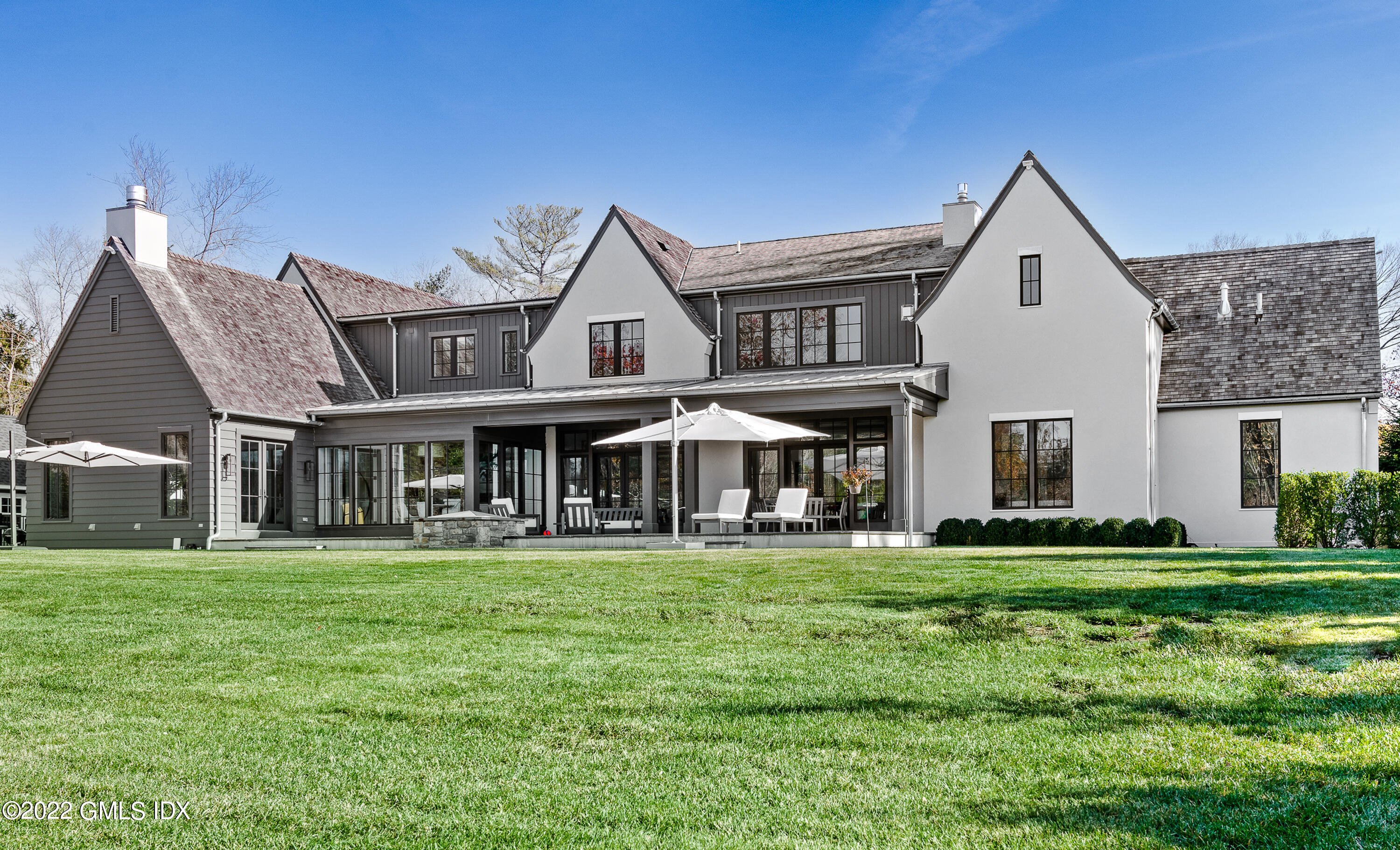 206 Stanwich Road Greenwich, CT 06830 - Photo 2 of 2 Rear Elevation