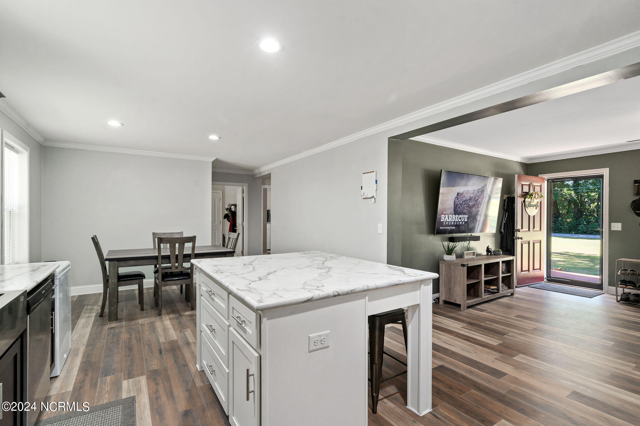 463 Stallings Road Teachey, NC 28464 - Photo 7 of 25 Kitchen island is great for large meal prep or hobby use