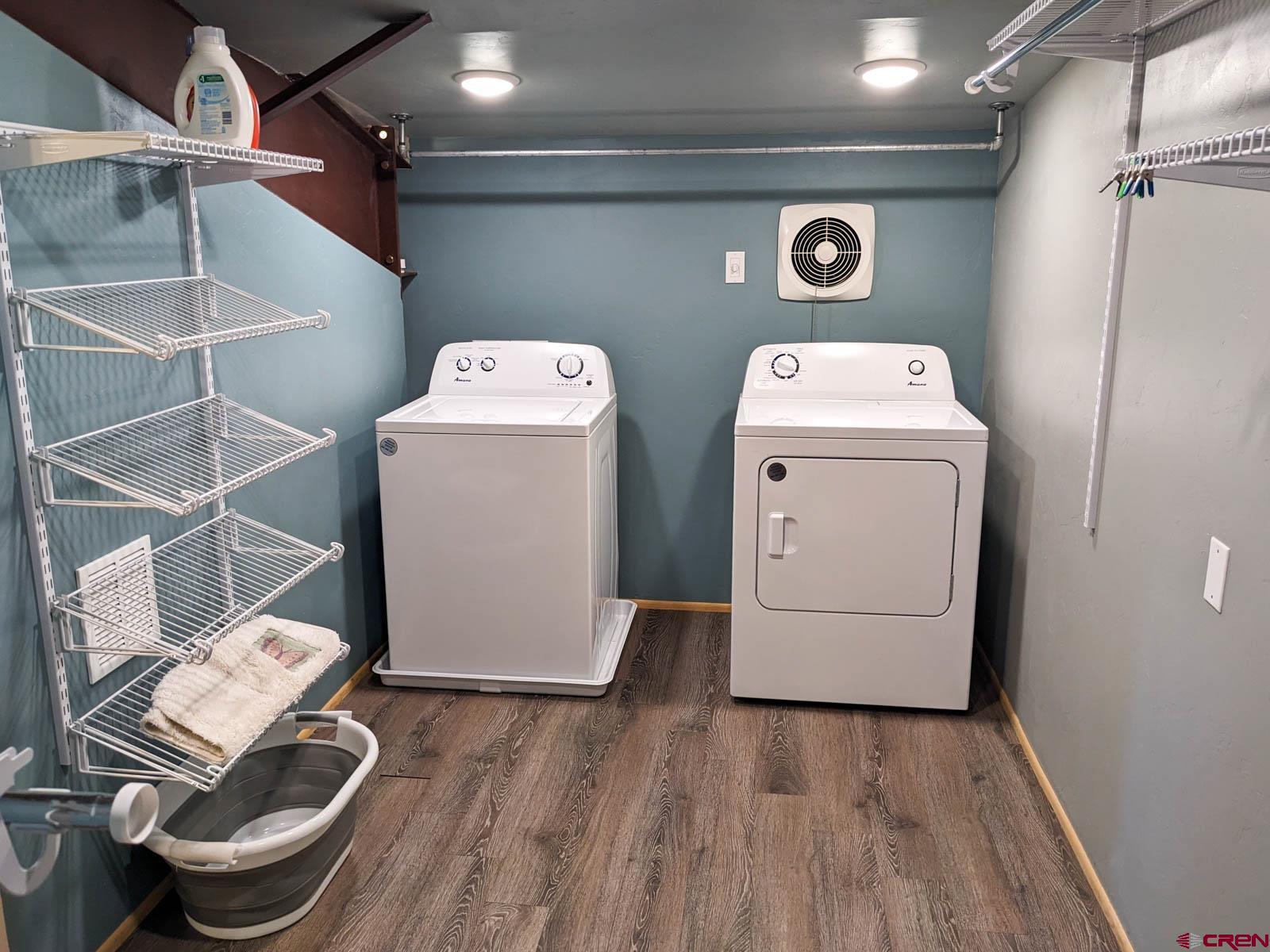1244 Ash Mesa Road Delta, CO 81416 - Photo 27 of 35 a utility room with dryer and washer