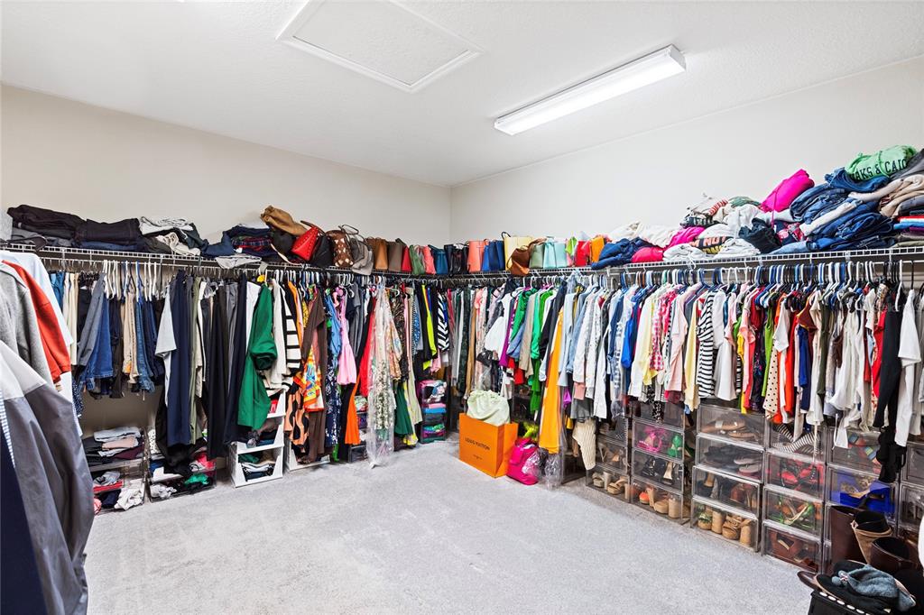 31976 Watoga Loop Wesley Chapel, FL 33543 - Photo 23 of 47 a view of walk in closet with clothes