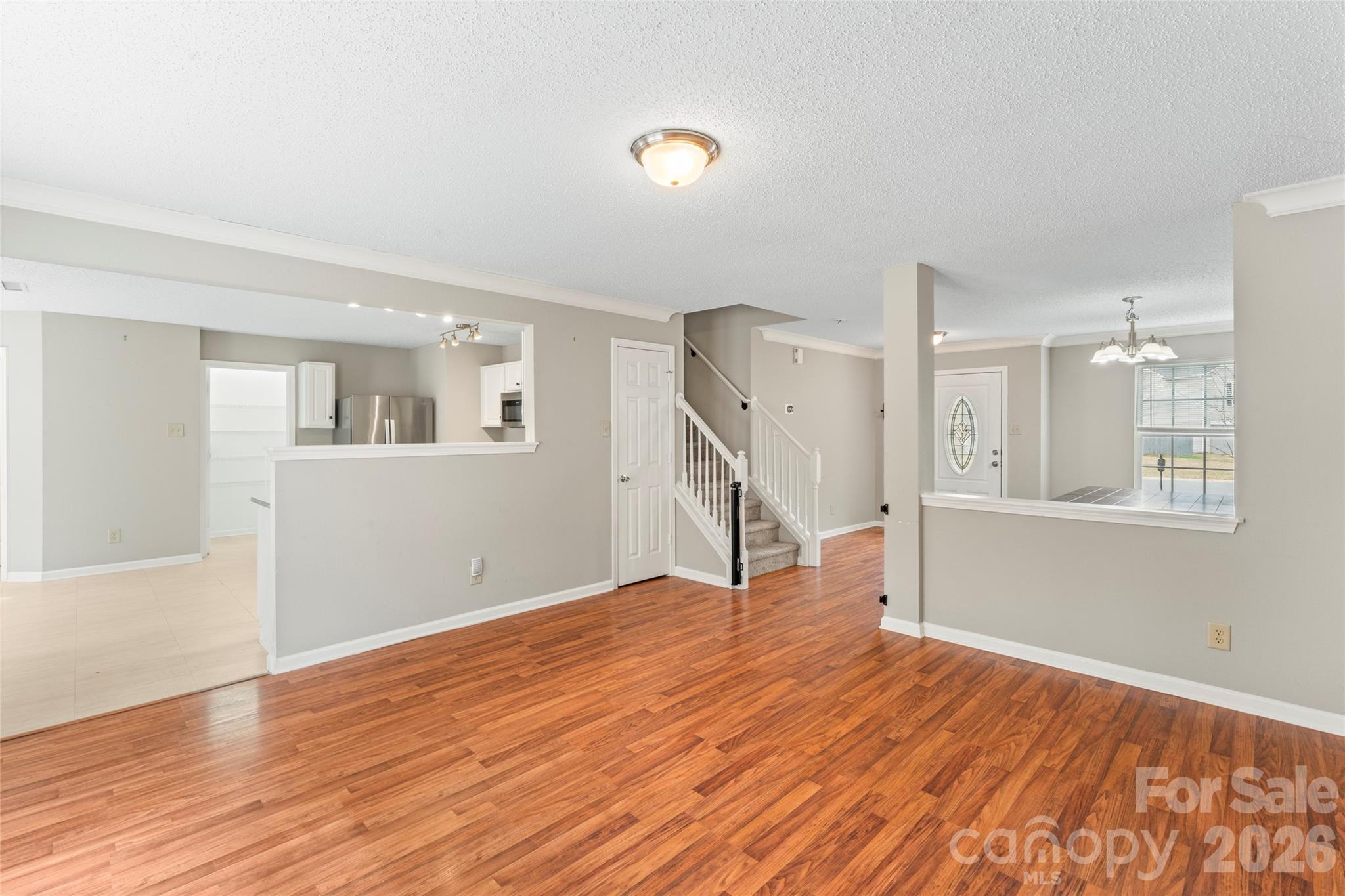4208 Shasta Circle Clover, SC 29710 - Photo 18 of 41 a view of empty room with wooden floor and fan