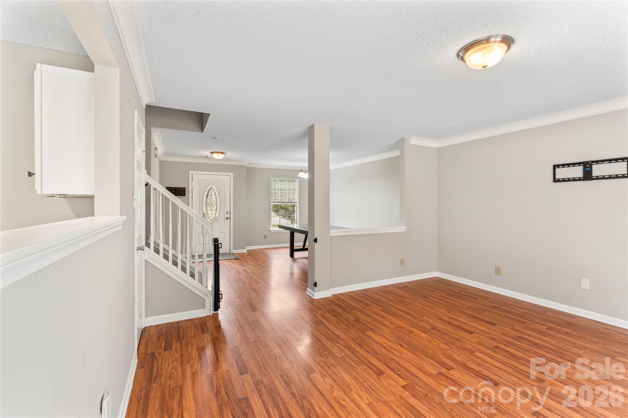 4208 Shasta Circle Clover, SC 29710 - Photo 19 of 41 a view of empty room with wooden floor and fan