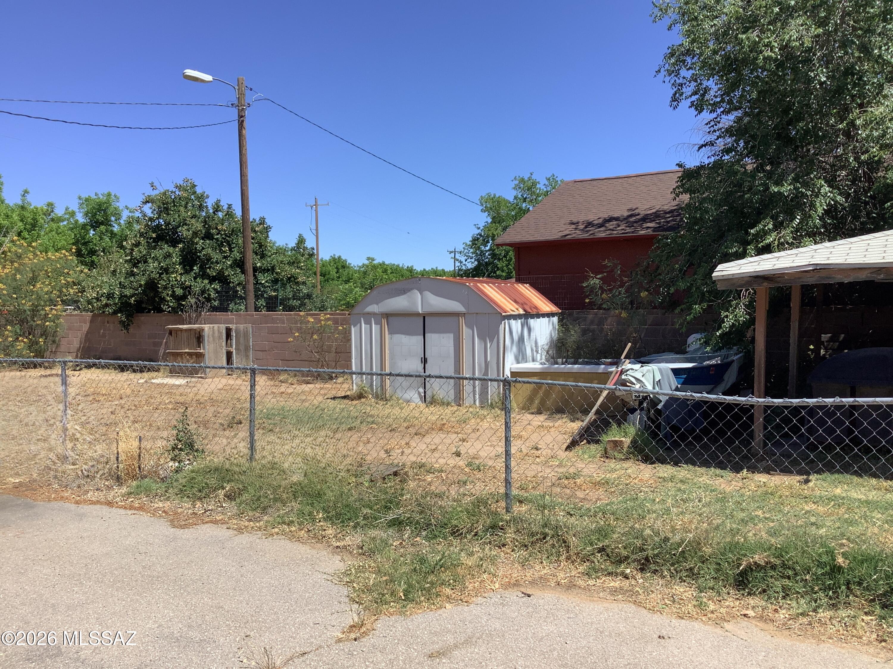 502 3rd Street Bowie, AZ 85605 - Photo 29 of 46 2 SHED IN BACKYARD
