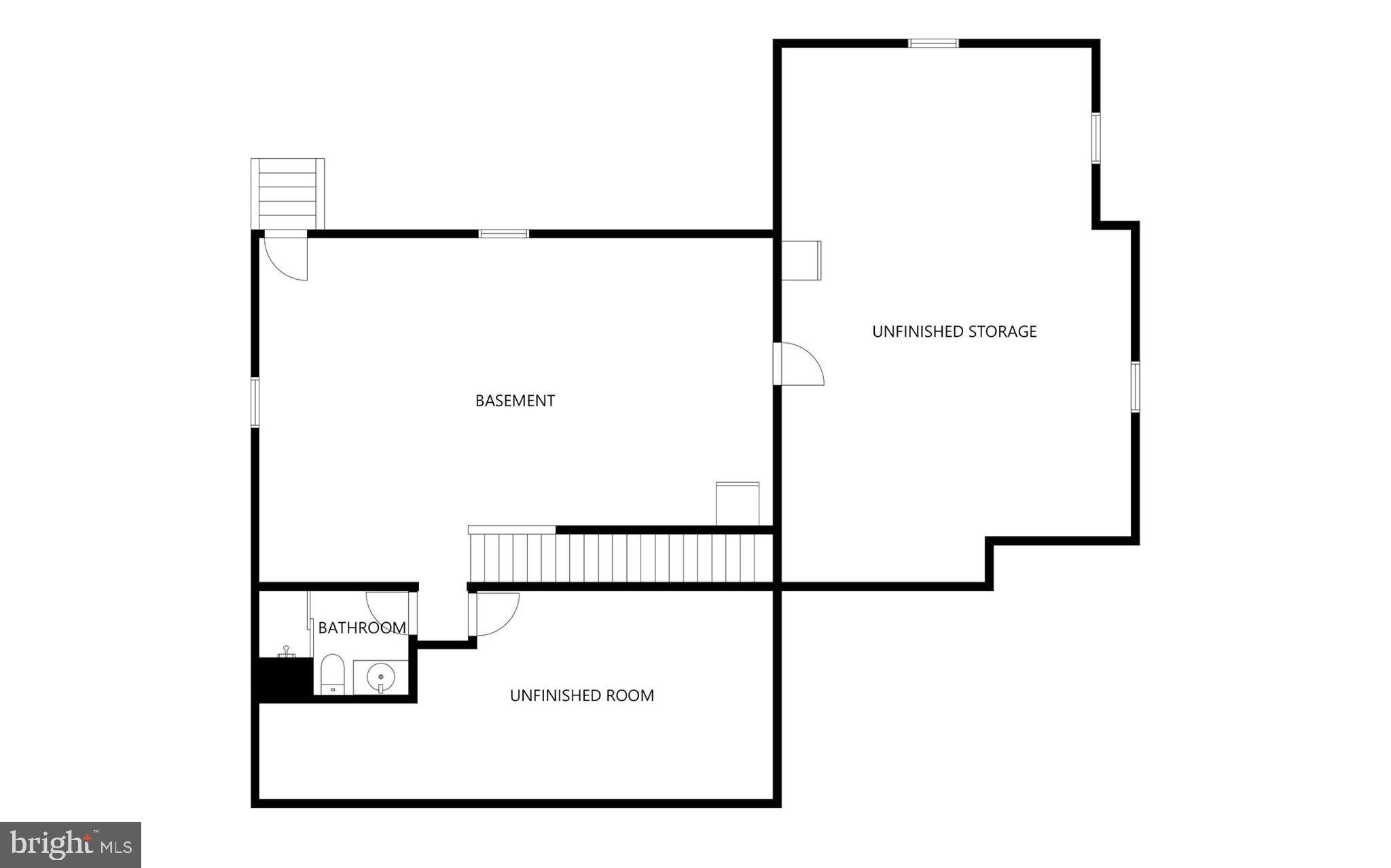 247 Lawrence Road Gerrardstown, WV 25420 - Photo 59 of 59 Basement Floor Plan