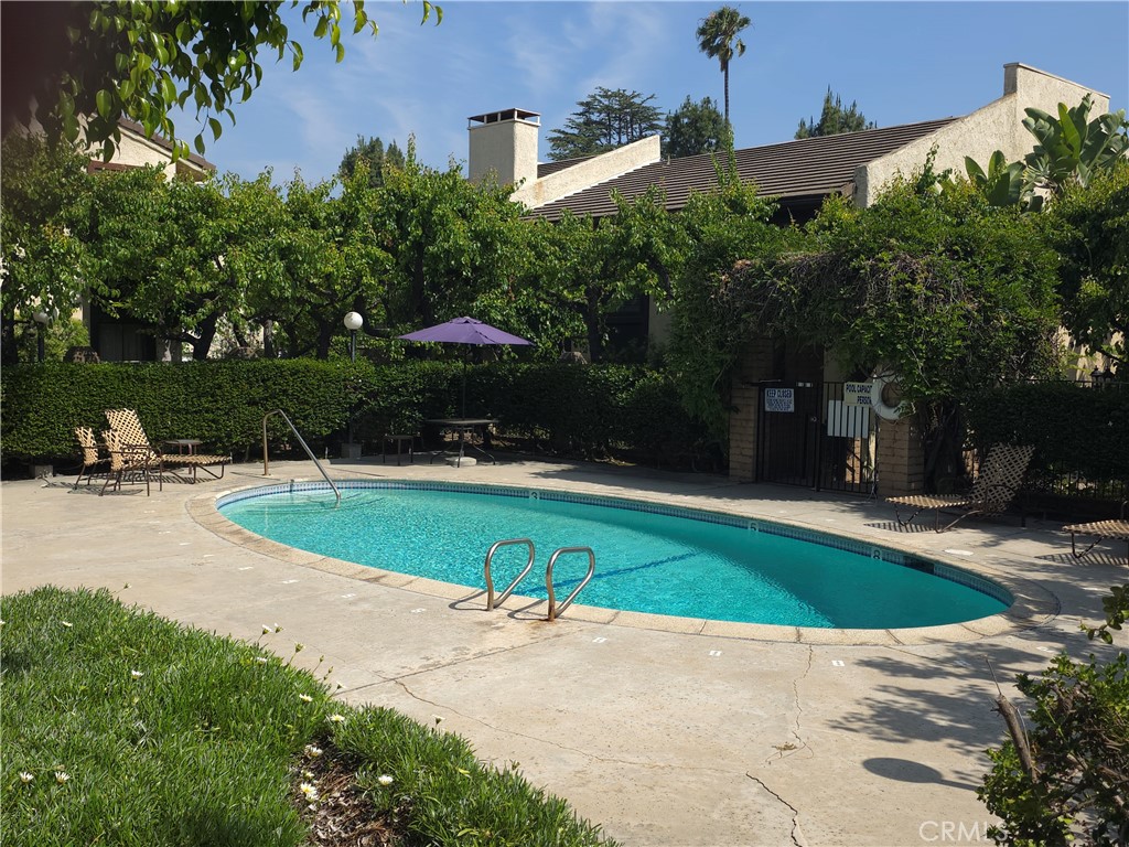 535 West Duarte Road, Unit 5 Arcadia, CA 91007 - Photo 14 of 17 an outdoor space with pool and yard